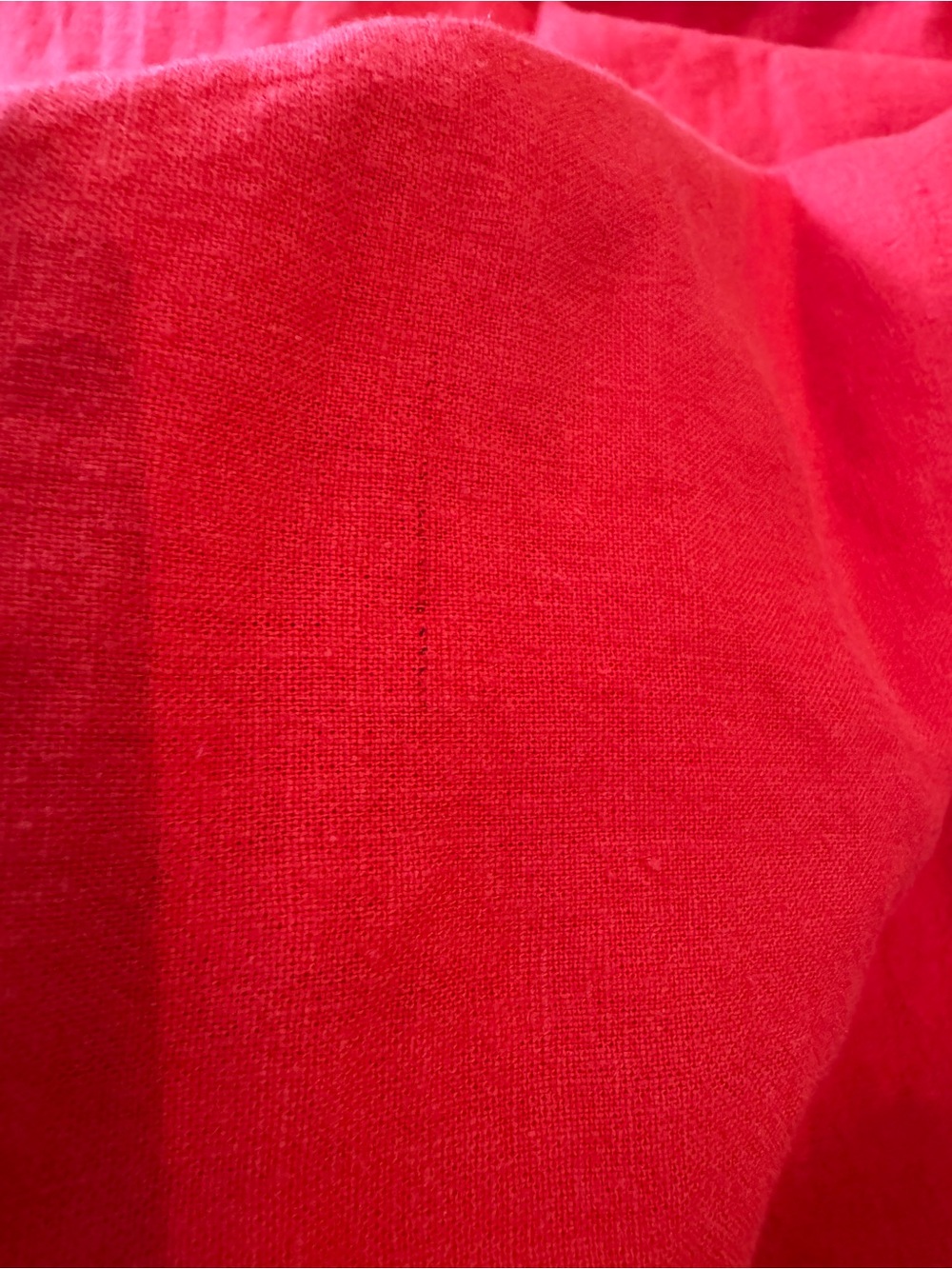 FARM Rio Red Floral-Appliqué Linen Dress Maxi Small - Picture 15 of 16